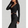 Спортивная кофта Crop Top Calm Fit model 203